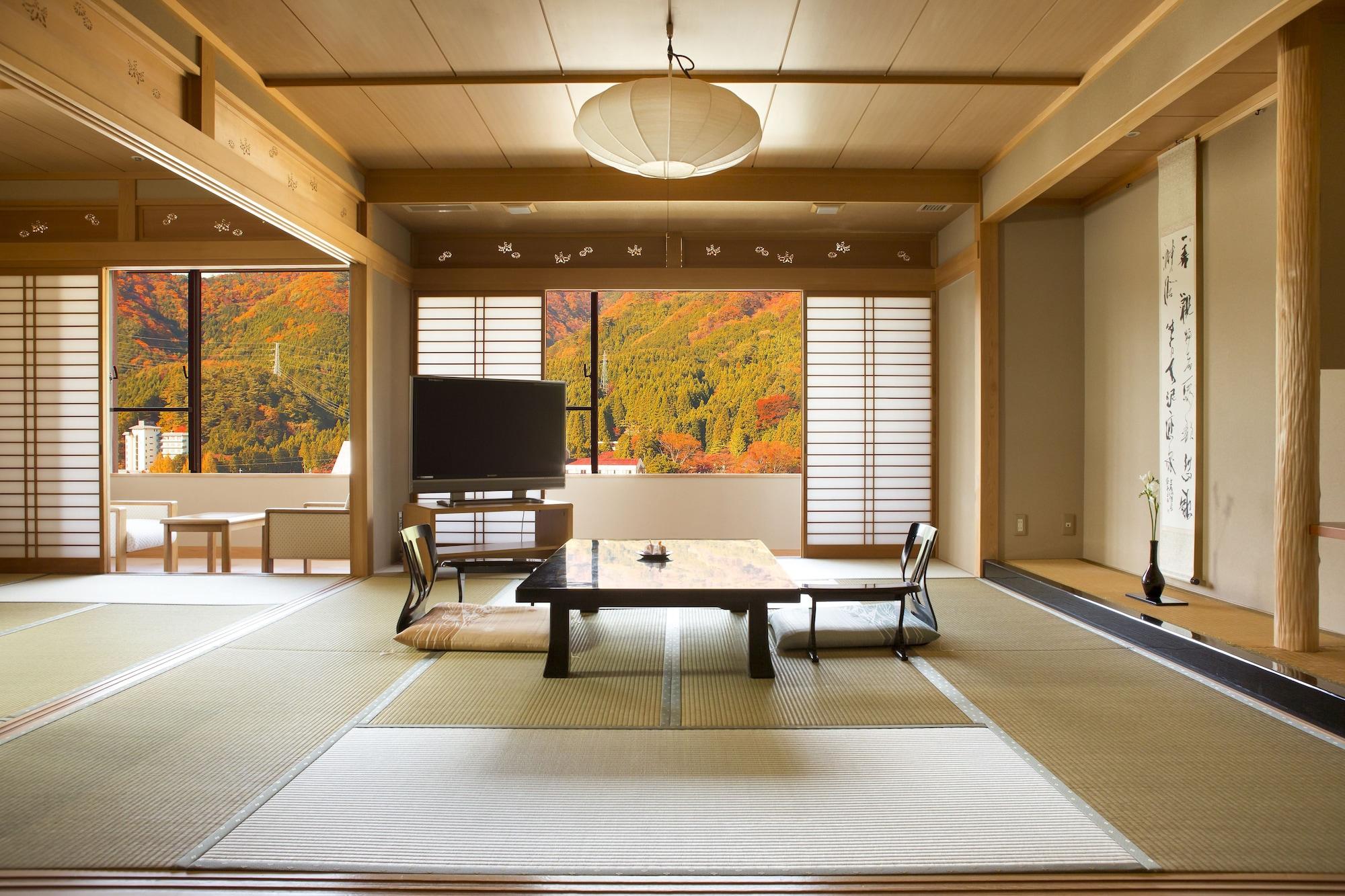 Kinugawa Onsen Sanraku Hotel Nikko Exterior foto
